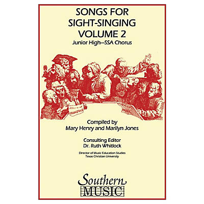 Southern Songs for Sight Singing - Volume 2 (Junior High School Edition SSA Book) SSA Arranged by Mary Henry