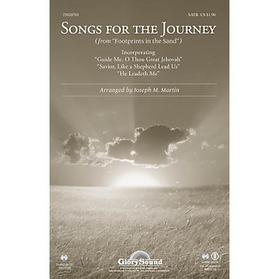 Shawnee Press Songs for the Journey (from Footprints in the Sand) Studiotrax CD Arranged by Joseph M. Martin