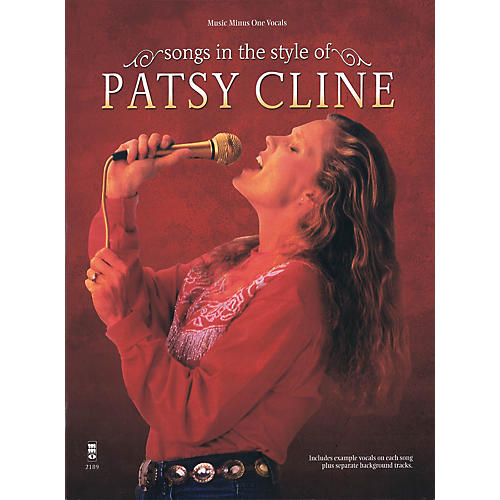 Songs in the Style of Patsy Cline Music Minus One Series Softcover with CD