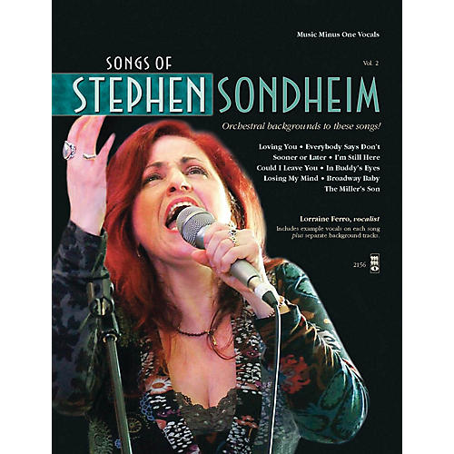 Songs of Stephen Sondheim, Volume 2 Music Minus One Series Softcover with CD  by Stephen Sondheim