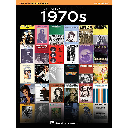 Hal Leonard Songs of the 1970s (The New Decade Series) Easy Piano Songbook
