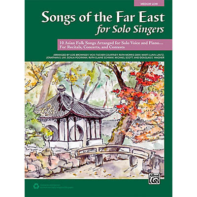 Alfred Songs of the Far East for Solo Singers Book Medium Low