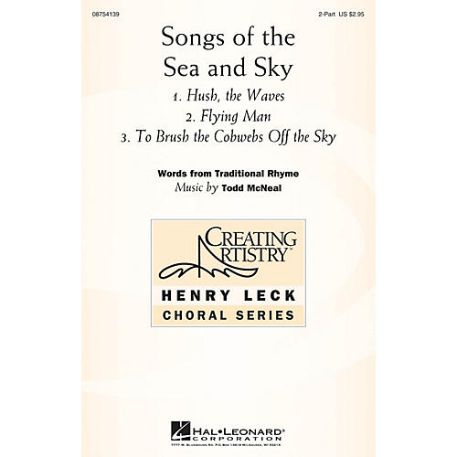 Hal Leonard Songs of the Sea and Sky 2PT TREBLE composed by Todd McNeal