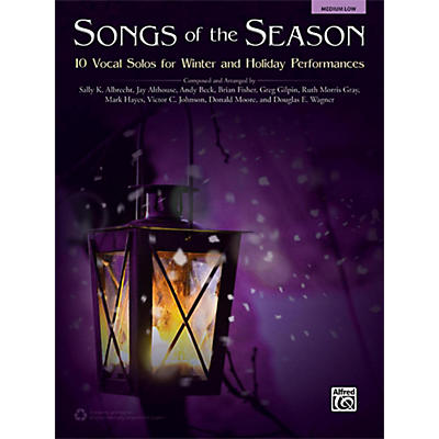 Alfred Songs of the Season Medium Low Acc. CD
