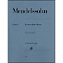 G. Henle Verlag Songs without Words By Mendelssohn