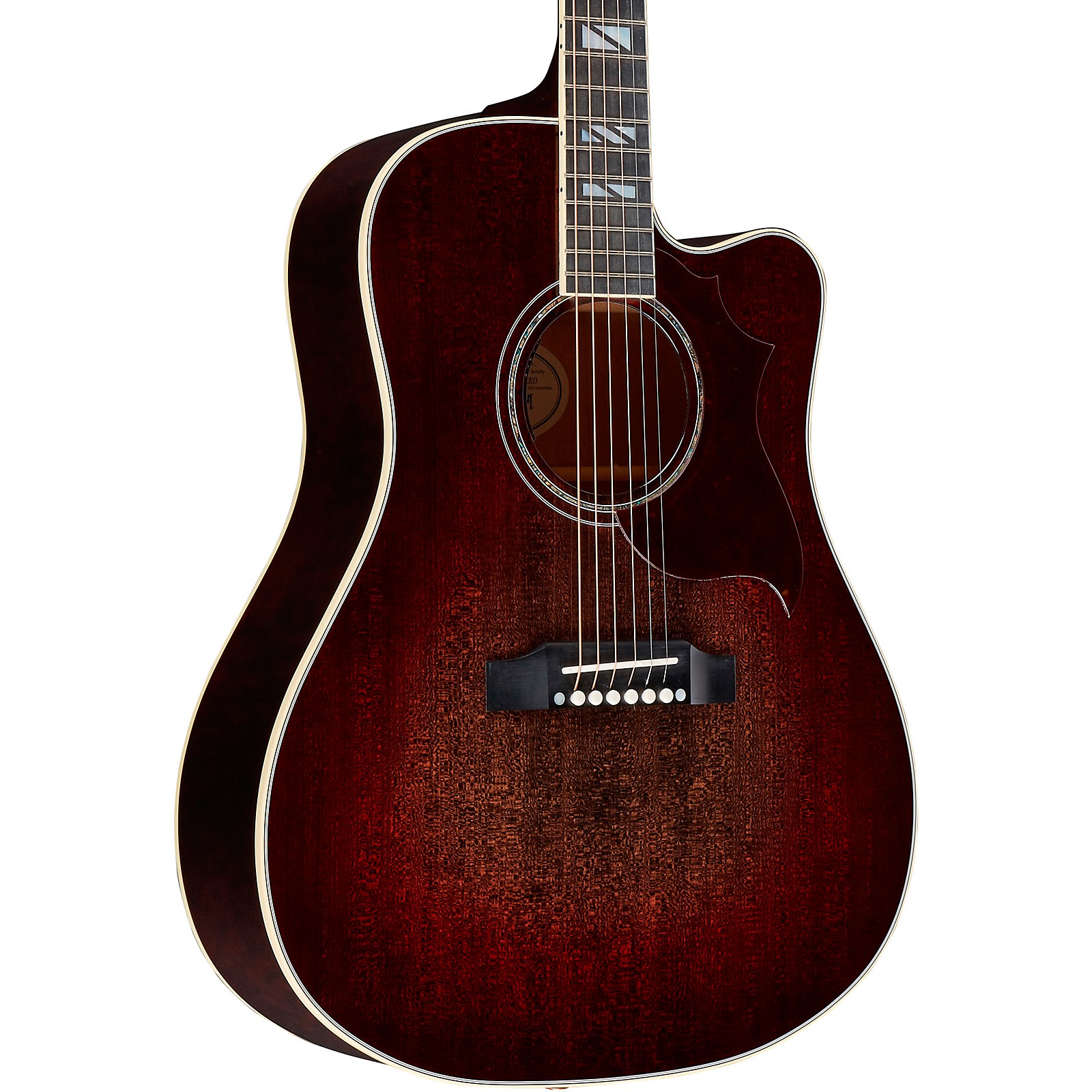 Gibson Songwriter Chroma AcousticElectric Guitar Black Cherry Burst