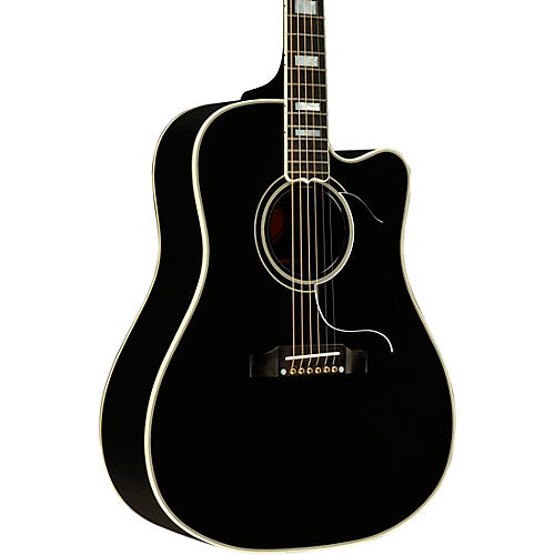 Gibson Custom Songwriter EC Custom Acoustic-Electric Guitar Ebony