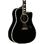 Gibson Custom Songwriter EC Custom Acoustic-Electric Guitar Ebony 21486036
