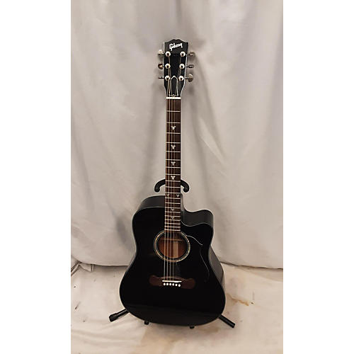 Gibson Songwriter Standard EC Acoustic Electric Guitar Black