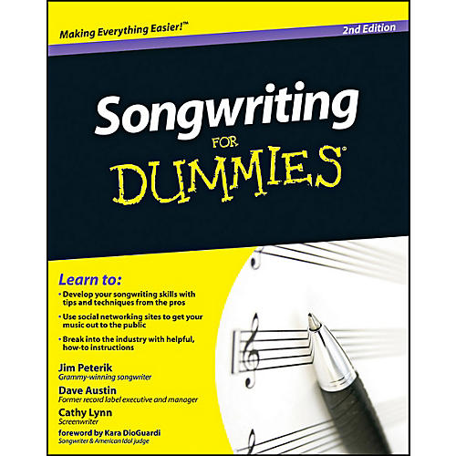 Mel Bay Songwriting For Dummies 2nd Edition Book