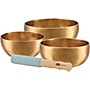 MEINL Sonic Energy 3-piece Universal Singing Bowl Set With Resonant Mallet 4.5, 4.9, 5.5 in.