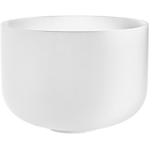 MEINL Sonic Energy 440Hz Crystal Singing Bowl, Solar Plexus Chakra 14 in.