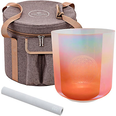 MEINL Sonic Energy 9" Essence Crystal Singing Bowl -  Flower of Life,