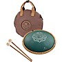 MEINL Sonic Energy 9-Note Octave Steel Tongue Drum - F Major, 16 in. Dark Green