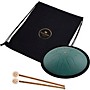 MEINL Sonic Energy Compact Steel Tongue Drum - B Minor, 10 in. Dark Green
