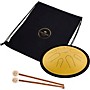 MEINL Sonic Energy Compact Steel Tongue Drum - D Minor, 10 in. Gold