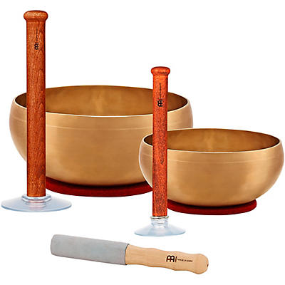 MEINL Sonic Energy Cosmos Therapy Series Suction Holder Singing Bowl Set