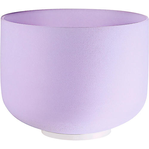 MEINL Sonic Energy Crown Chakra Amethyst Crystal Singing Bowl 8 in.