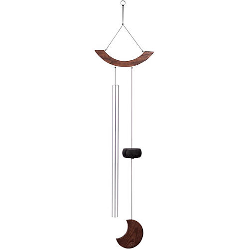 MEINL Sonic Energy Curved Suspension Moon Meditation Chimes 125 cm. Silver