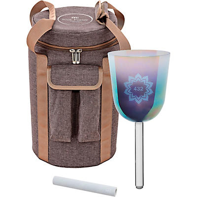 MEINL Sonic Energy Essence Crystal Singing Bowl - 5.5", Lotus Flower,