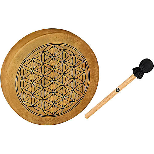 MEINL Sonic Energy HOD15-FOL 15-Inch Native American Style Hoop Drum, Flower of Life Symbol Condition 1 - Mint