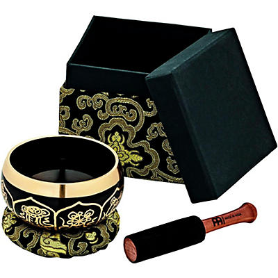 Meinl Sonic Energy Ornamental Series Singing Bowl with Mallet, Cushion Ring, and Display Box, 10.5cm