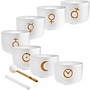 MEINL Sonic Energy Planetary Tuned Crystal Singing Bowl Chakra Set