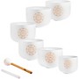 MEINL Sonic Energy Solfeggio Crystal Singing Bowl Set