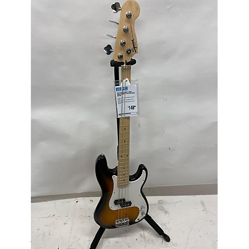 Squier Sonic P Bass Electric Bass Guitar Tobacco Burst