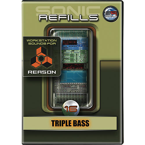 Sonic Refill for Reason Volume 16 - Triple Bass