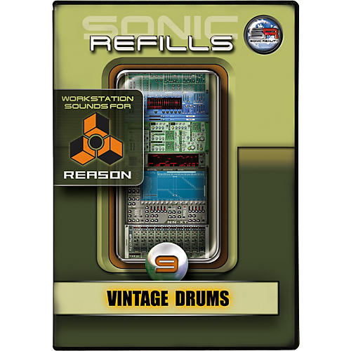 Sonic Refill for Reason Volume 9 - Vintage Drums