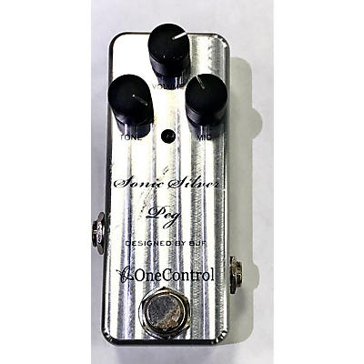 One Control Sonic Silver Peg Effect Pedal