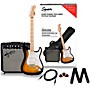 Open-Box Squier Sonic Stratocaster Electric Guitar Pack With Fender Frontman 10G Amp Condition 1 - Mint 2-Color Sunburst