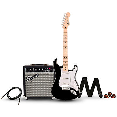 Squier Sonic Stratocaster Electric Guitar Pack With Fender Frontman 10G Amp