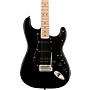 Open-Box Squier Sonic Stratocaster HSS Maple Fingerboard Electric Guitar Condition 2 - Blemished Black 197881217853