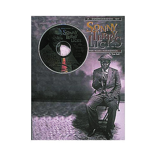 Centerstream Publishing Sonny Terry Licks for Blues Harmonica Book