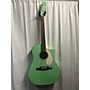 Used Fender Sonoran SCE Acoustic Electric Guitar Surf Green