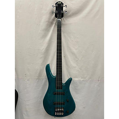 Zon Sonus 4 Fretless Electric Bass Guitar