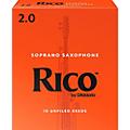 Rico Soprano Saxophone Reeds, Box of 10 2.52