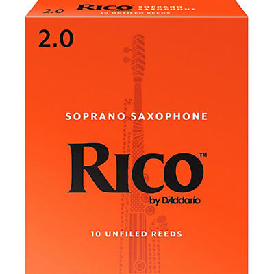 Rico Soprano Saxophone Reeds, Box of 10
