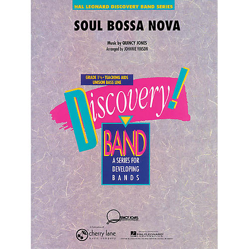 Cherry Lane Soul Bossa Nova Concert Band Level 1.5 Arranged by Johnnie Vinson