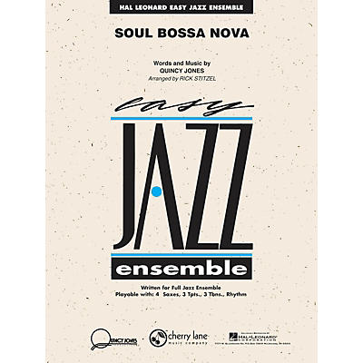 Cherry Lane Soul Bossa Nova Jazz Band Level 2 Arranged by Rick Stitzel