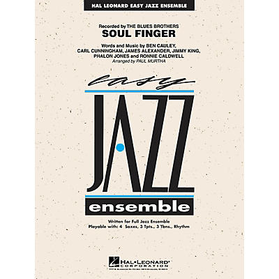 Hal Leonard Soul Finger Jazz Band Level 2 Arranged by Paul Murtha