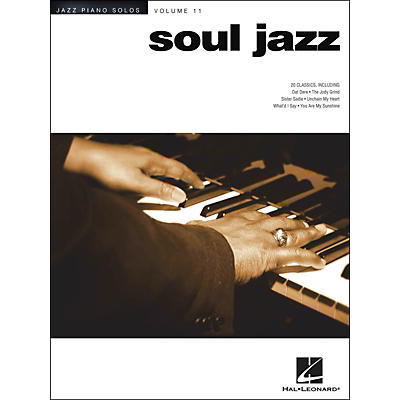 Hal Leonard Soul Jazz - Jazz Piano Solos Series Volume 11
