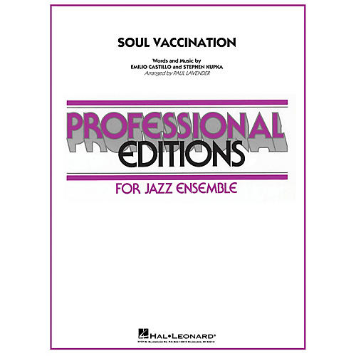 Cherry Lane Soul Vaccination Jazz Band Level 5-6 by Tower Of Power Arranged by Paul Lavender
