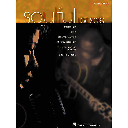 Soulful Love Songs Piano, Vocal, Guitar Songbook