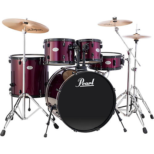 Sound Check 5-Piece Drum Set with Cymbals and Hardware