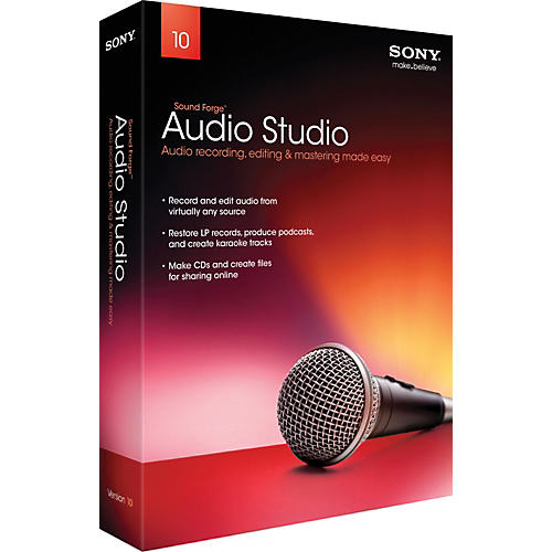 Sound Forge Audio Studio 10 - 2011