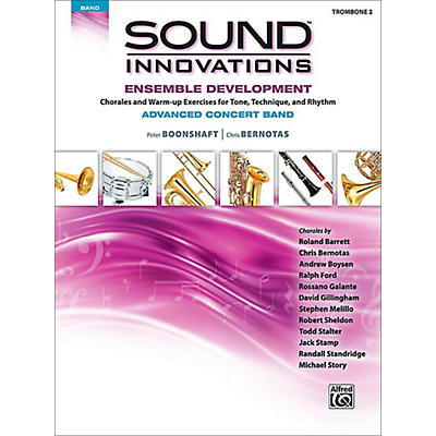 Alfred Sound Innovations Concert Band Ensemble Development Advanced Trombone 2