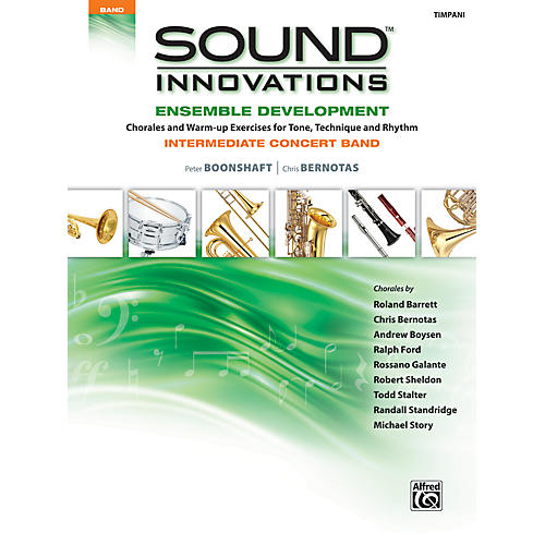 Alfred Sound Innovations Concert Band Ensemble Development Timpani Book